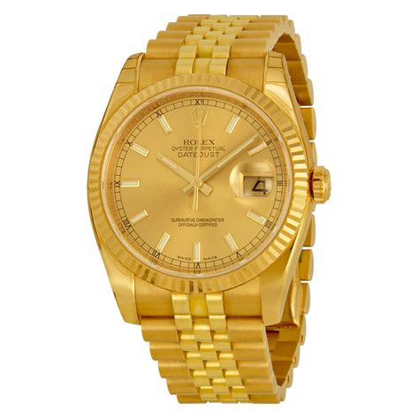 rolex datejust mens gold|rolex datejust prezzo listino.